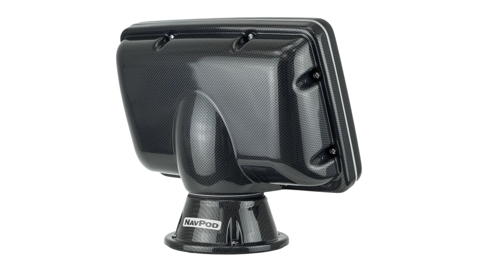 NavPod PP5200-12 PowerPod Pre-Cut f/Garmin GPSMAP 7412/7412xsv &amp; 7612/7612xsv - Carbon Black 63975