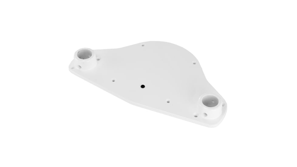 NavPod TP225 Top Plate f/12" Wide 1.25" Diameter Angleguard - White 28654