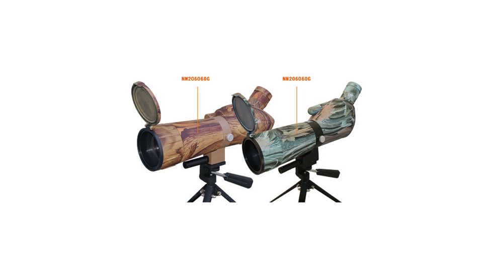 NC Star 20-60X60 Spotting Scope w/ Tripod / Laser - 2 Shades of Camo to Choose from