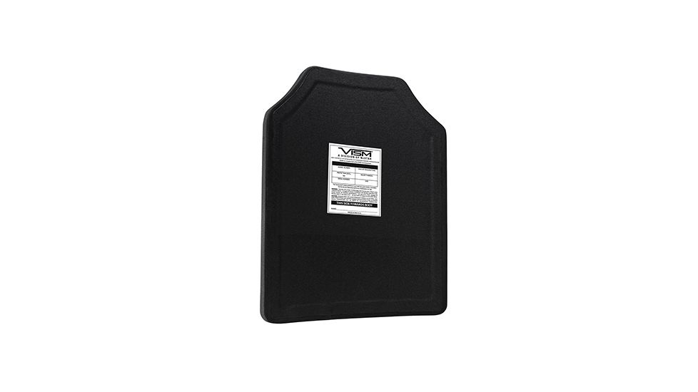 NcSTAR Quick Release Carrier Vest w/Two 11x14in Shooters Cut Hard PE Ballistic Panels, Black, Medium - 2XL BPLCVPCVQR2964B-A