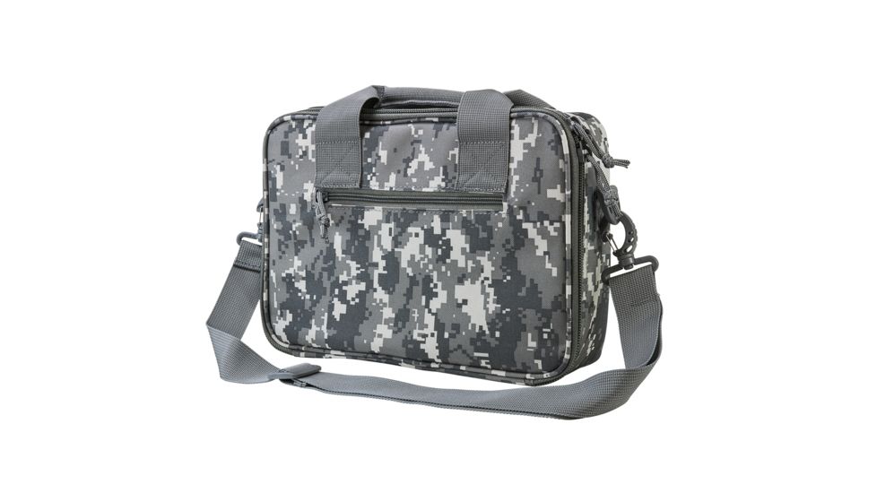 NcSTAR Vism Double Pistol Range Bag, Digital Camo, CPDX2971D