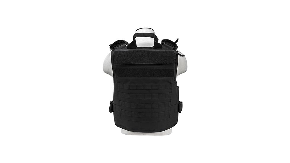 NcSTAR Vism Plate Carrier W/External Hard Armor Pockets, Black, Medium - 2XL CVPCVEP2984B