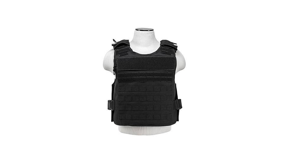 NcSTAR Vism Plate Carrier W/External Hard Armor Pockets, Black, Medium - 2XL CVPCVEP2984B