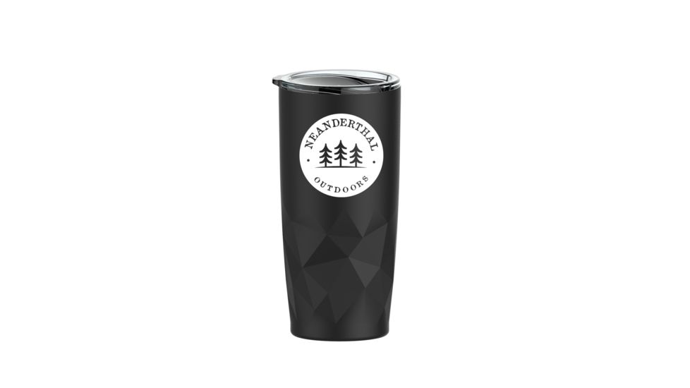 Neanderthal Outdoors Neanderthal Tumbler 20 oz, Flat Black, 20 oz, TUM-1303