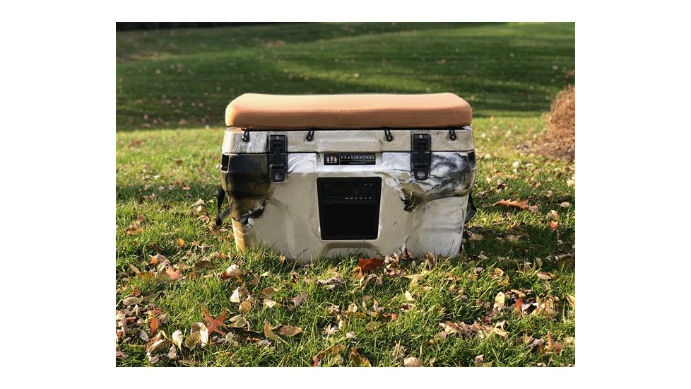 Neanderthal Outdoors Nomad 70 Quartt Cooler, Nomad Camo with Tan Cushion, 70 Quart, NOM-1205