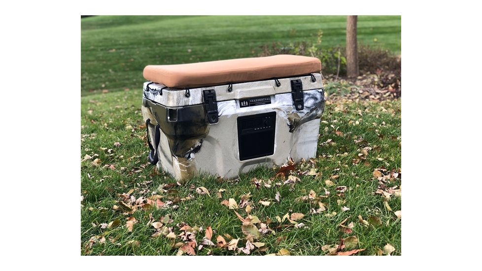 Neanderthal Outdoors Nomad 70 Quartt Cooler, Nomad Camo with Tan Cushion, 70 Quart, NOM-1205