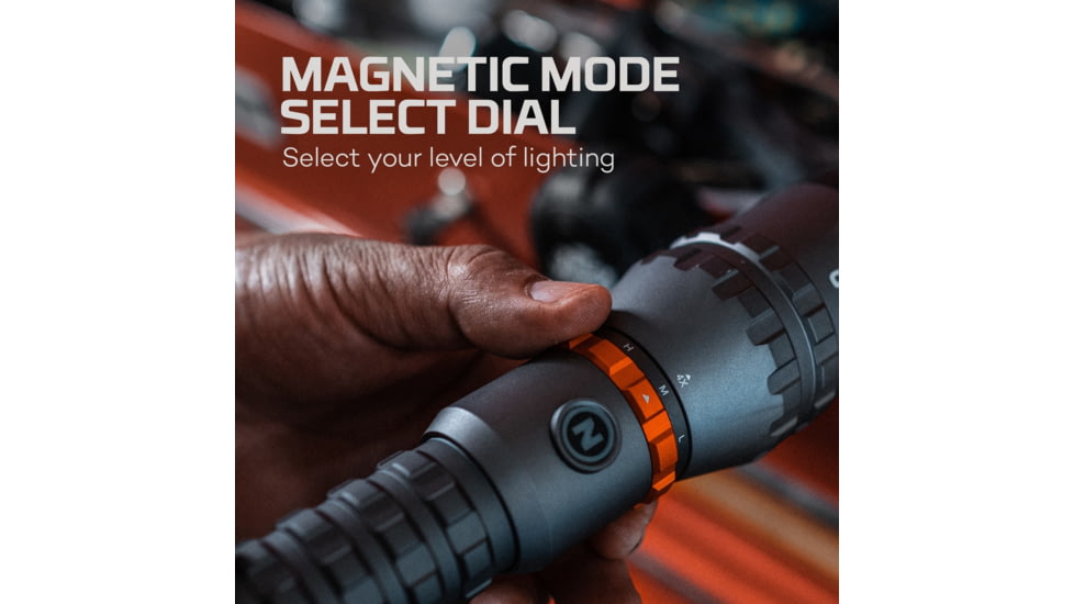 Nebo Davinci LED Flashlight, Lithium Ion, White, 8000 Lumens, Black, NEB-FLT-1016