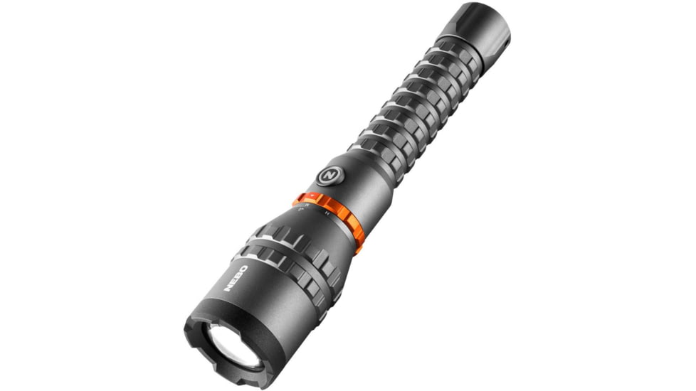 Nebo Davinci LED Flashlight, Lithium Ion, White, 8000 Lumens, Black, NEB-FLT-1016