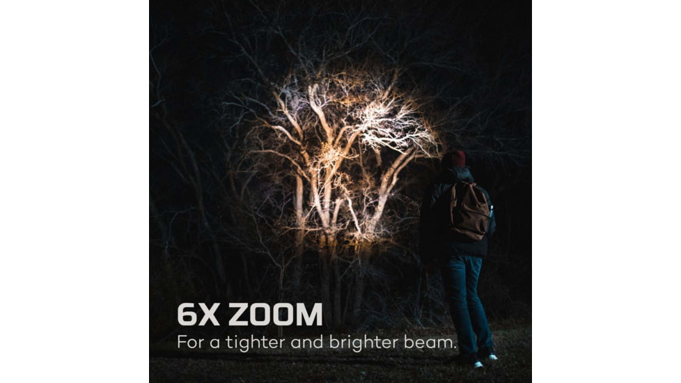 Nebo Davinci Rechargeable Handheld Flashlight, 1000 Lumens, Black, NEB-FLT-0018