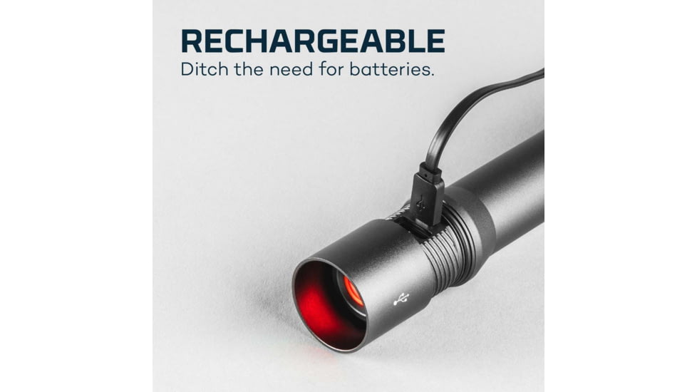 Nebo Davinci Rechargeable Handheld Flashlight, 2000 Lumens, Black, NEB-FLT-0020