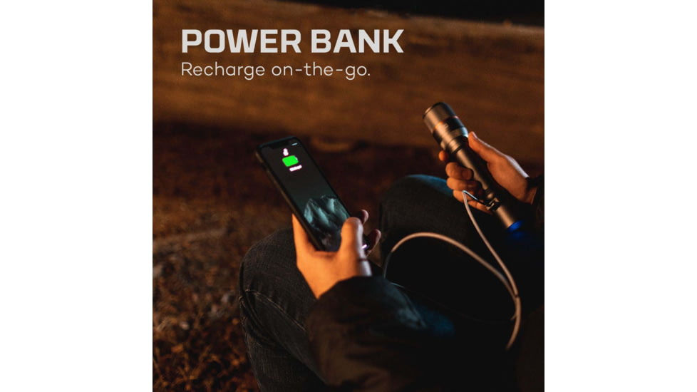 Nebo Davinci Rechargeable Handheld Flashlight, 3500 Lumens, Black, NEB-FLT-0021