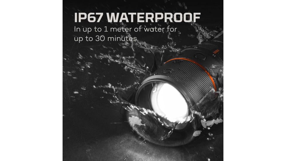Nebo Davinci Rechargeable Handheld Flashlight, 5000 Lumens, Black, NEB-FLT-0022