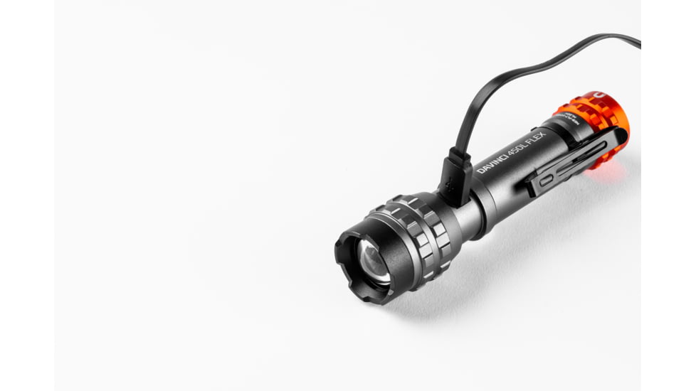 Nebo Davinci Rechargeable Handheld Flashlight, 450 Lumens, NEB-FLT-1046