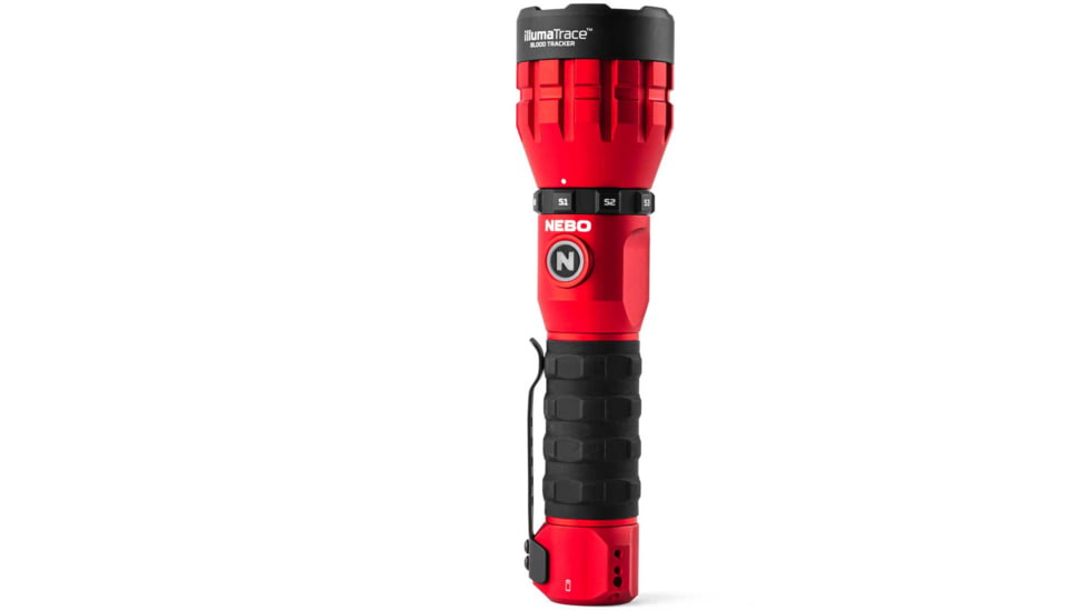 Nebo Nebo Blood Tracker Flashlight, Li-ion Battery, White, 170 Lumens, NEB-FLT-1036
