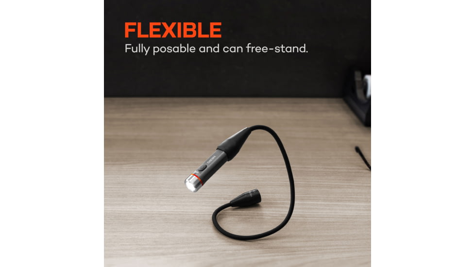 Nebo Franklin Flexbrite USB-C Rechargeable Battery 350 Lumens LED Flashlight