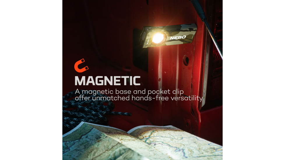 Nebo Slim+ 1200 Li-ion 803450 Rechargeable Battery 1200 Lumens LED Flashlight