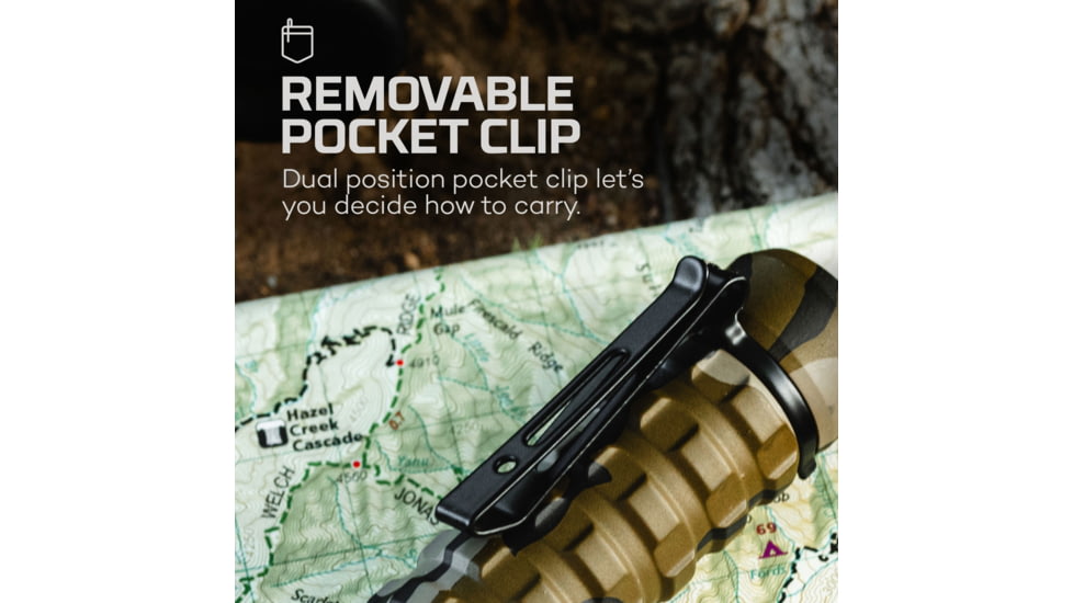 Nebo Torchy 2K Li-ion 18650 Rechargeable Battery 2000 Lumens LED Flashlight