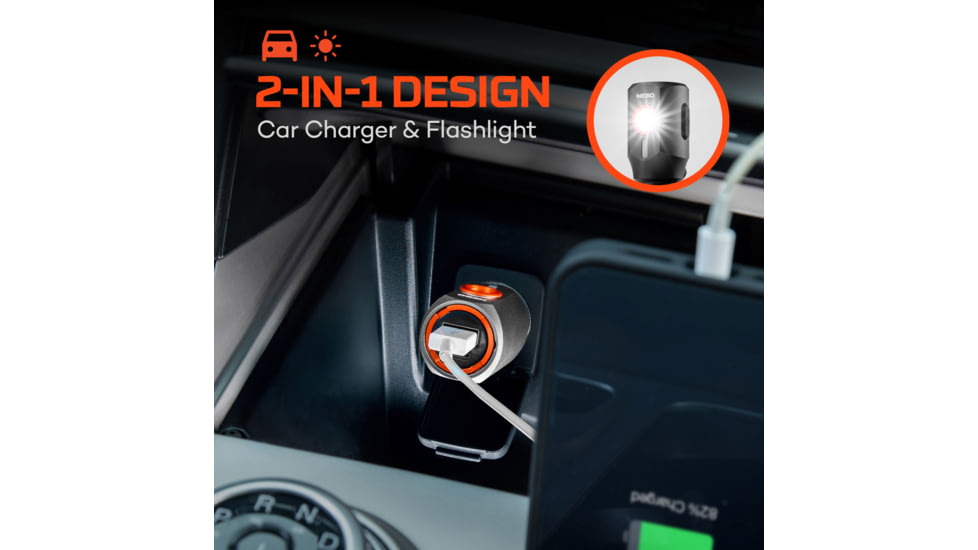 Nebo Transport Lithium Ion Battery 400 Lumens LED Flashlight