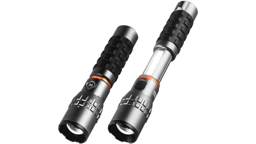 Nebo Slyde King 2K USB-C Rechargeable LED Flashlight and Work Light, Black, NEB-WLT-1003