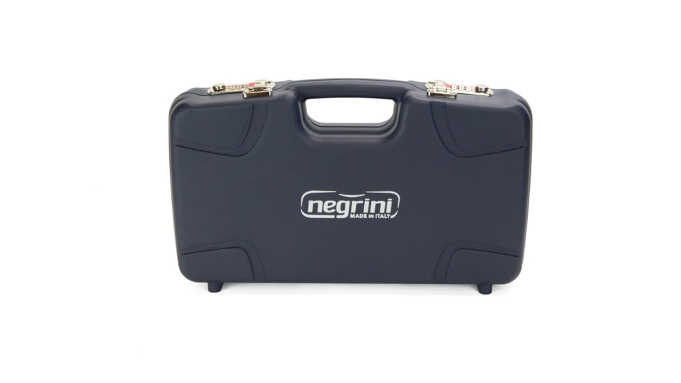 Negrini Hybri-Tech RMR Capable Locking Pistol Case, Navy/Navy, Full Size Pistol, 2039iR/6522
