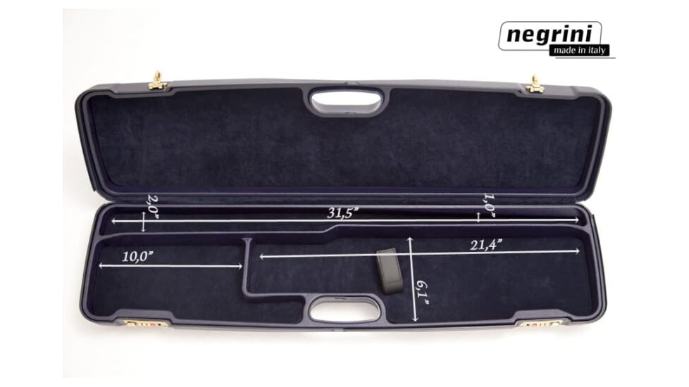Negrini OU/SxS OEM Hybrid Factory Replacement Case, Navy/Navy Interior, 1605iS/4790