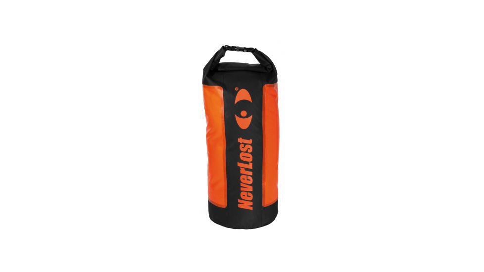 Neverlost Sea Bag 40L, Black/Orange, 27inx11in 6141