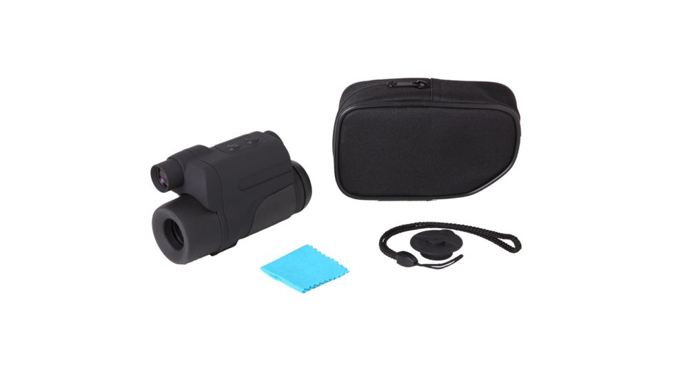 Firefield Nightfall 2x24 Night Vision Monocular, Black w/IR Illuminator FF24061