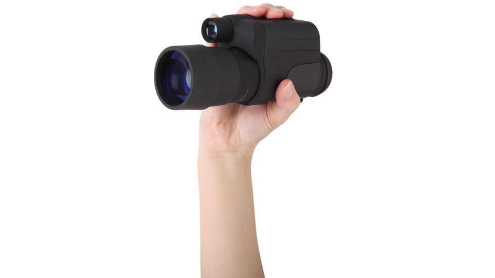 OpticsPlanet Exclusive Refurbished, Firefield Nightfall 4x50 Night Vision Monocular, Black w/ Case FF24063