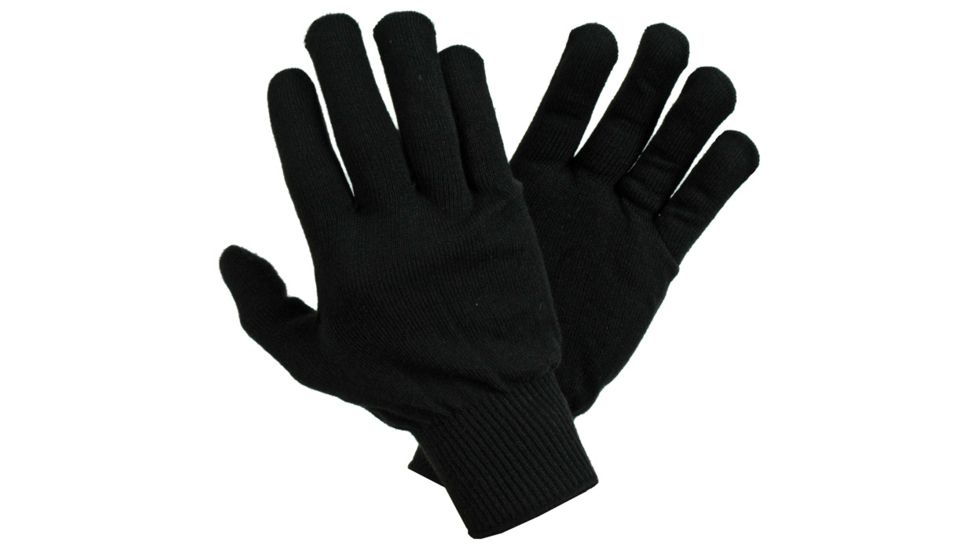 Newberry Knitting Polypro Glove Liner M-ladies VV LADIES BLACK