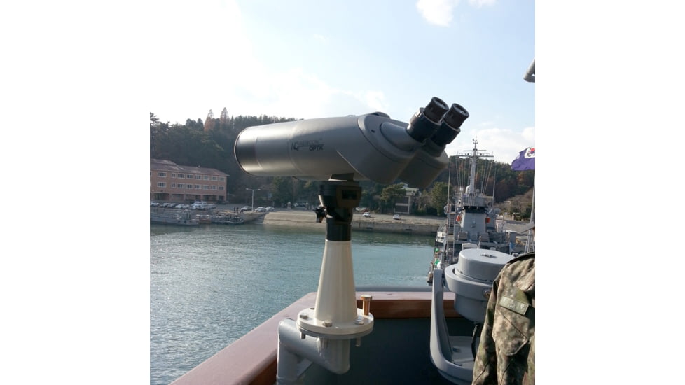 Newcon Optik, 28x100 ED, BAK6 Prism, Long Range Observation Binocular, Grey, BIG EYE 28x100 ED