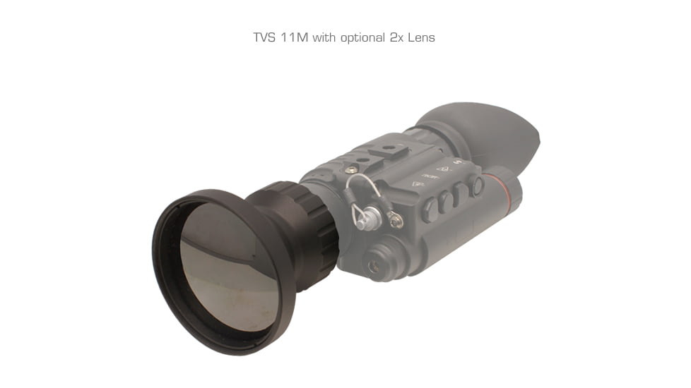 Newcon Optik TVS 11M Thermal Monocular, 2-4x17mm, Black, Small, TVS 11M