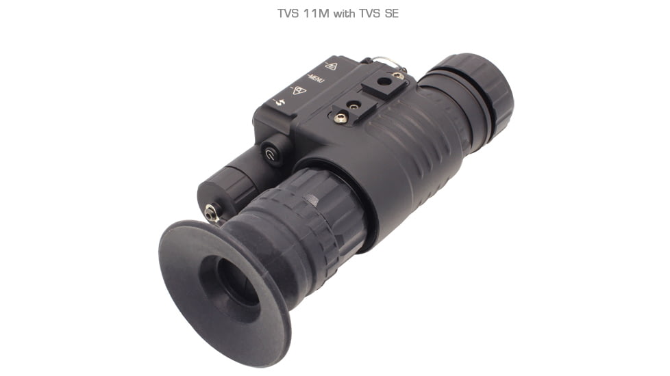 Newcon Optik TVS 11M Thermal Monocular, 2-4x17mm, Black, Small, TVS 11M