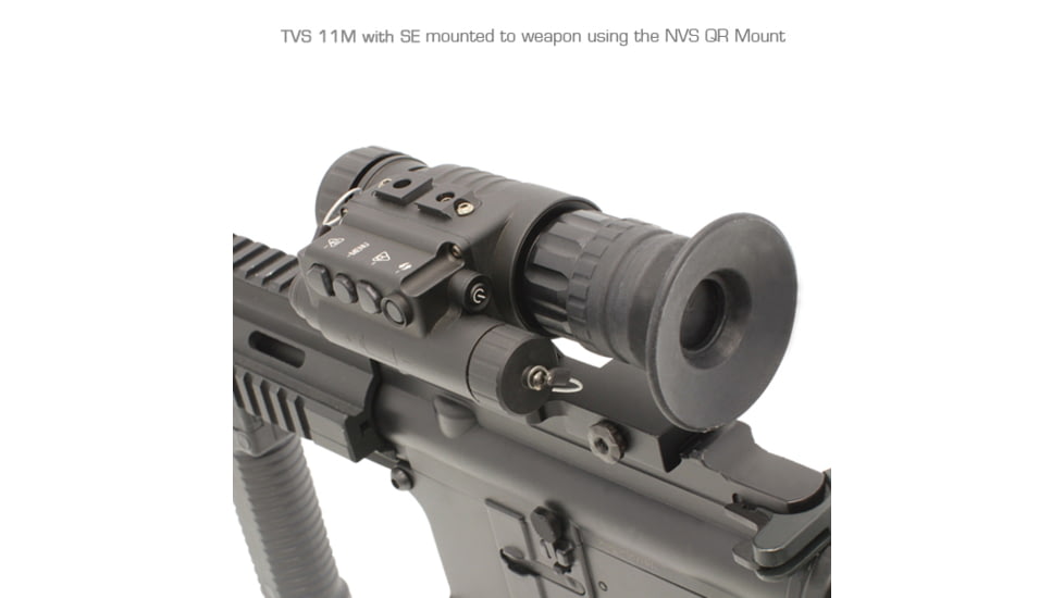 Newcon Optik TVS 11M Thermal Monocular, 2-4x17mm, Black, Small, TVS 11M