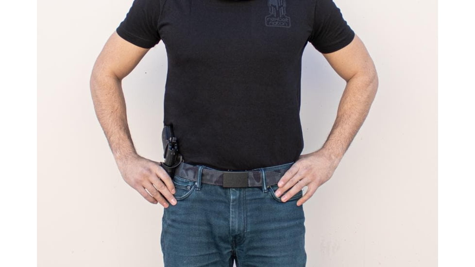 Nexbelt Guardian EDC Gun Belt - Mens, Black Camo, 1.5in, PCS7653