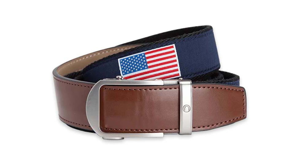 Nexbelt Hampton USA Belt, Navy Blue, PCM2443