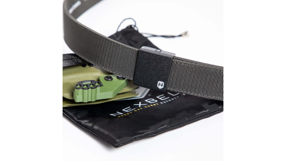 Nexbelt Contender Supreme Grey Edc Ratchet Belt 1.5inch [38mm]