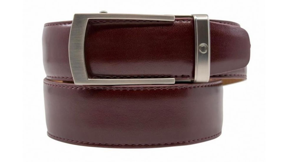 Nexbelt Portofino Ratchet Premium Dress Belt, Non-EDC, Cordovan, PCP2504