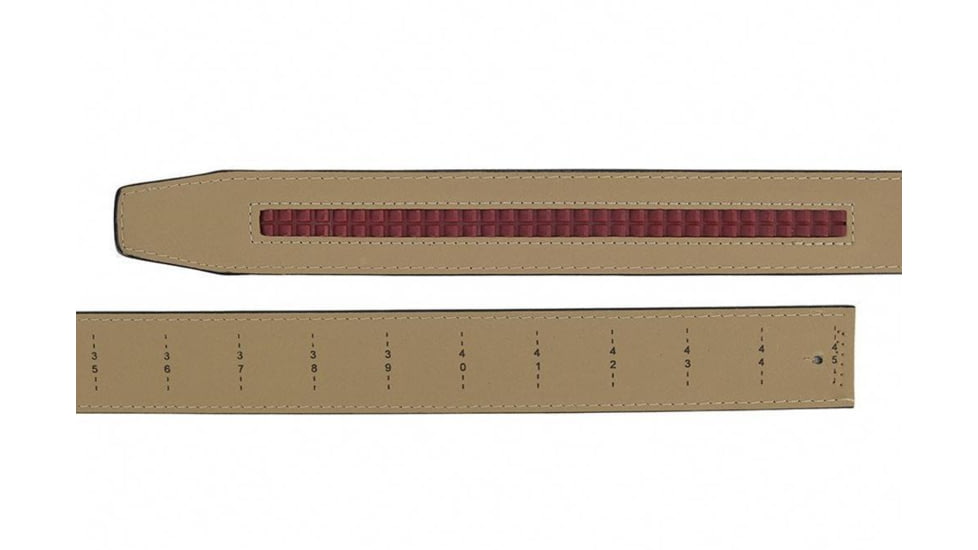 Nexbelt Smooth USA Flag Tip Debossed Dress Belt, Non-EDC, Black, PCH6236