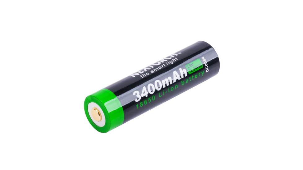 Nextorch 18650 USB-C Direct Recharge Battery, Black, BW20029