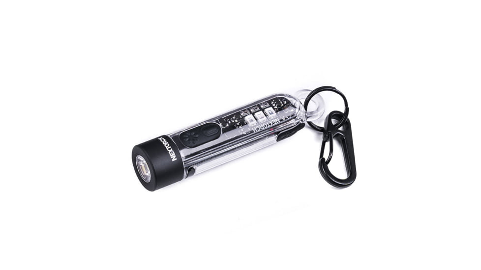 Nextorch K40 LED Keychain Light, Lithium Ion, White, 300 Lumen, Black, PS520122