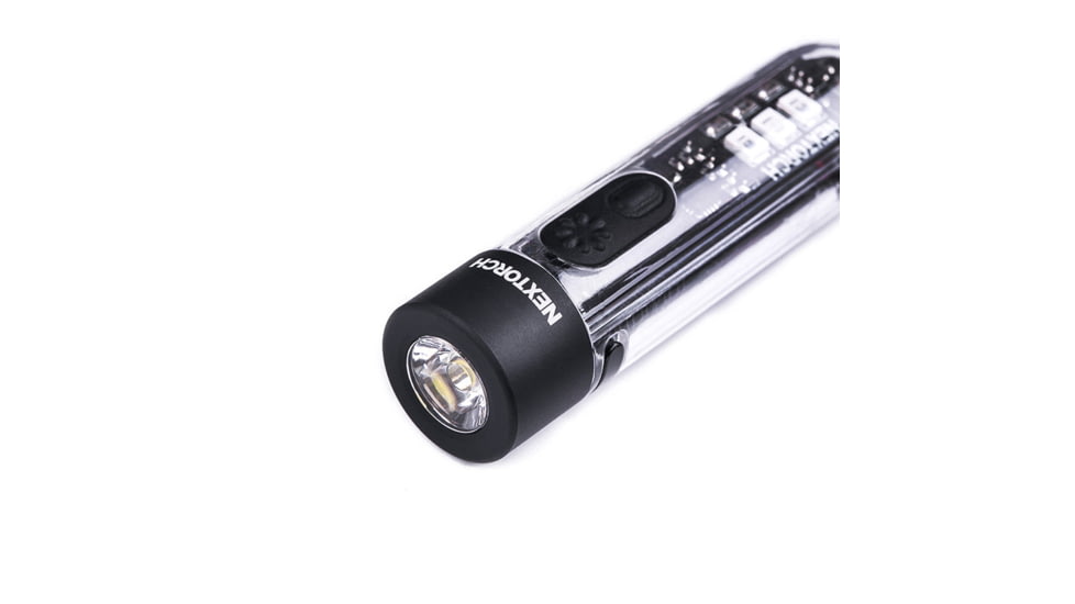 Nextorch K40 LED Keychain Light, Lithium Ion, White, 300 Lumen, Black, PS520122