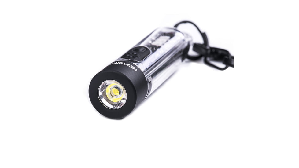 Nextorch K40 LED Keychain Light, Lithium Ion, White, 300 Lumen, Black, PS520122