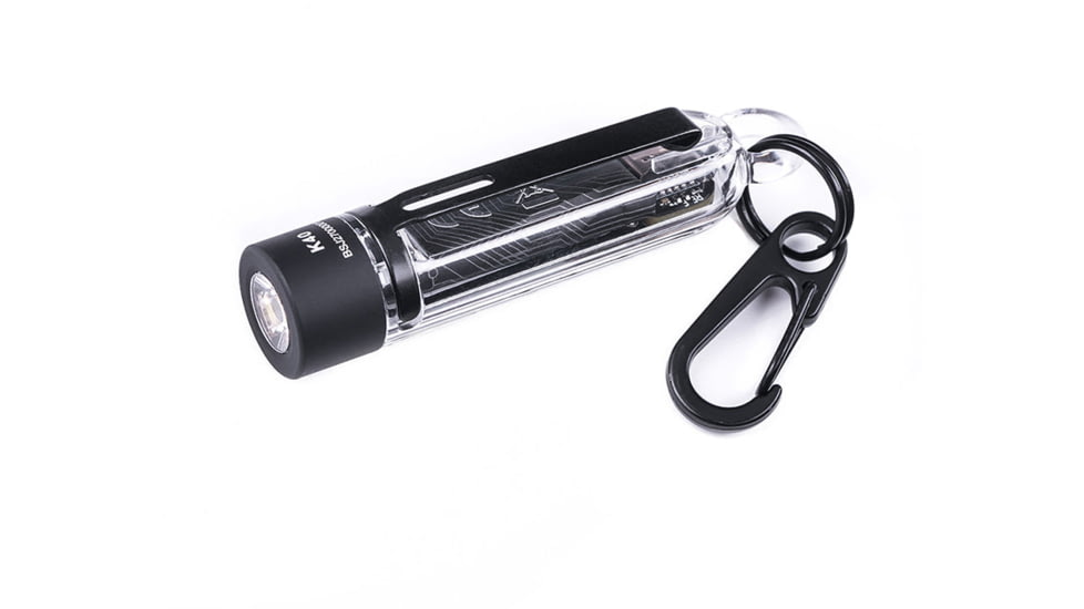 Nextorch K40 LED Keychain Light, Lithium Ion, White, 300 Lumen, Black, PS520122