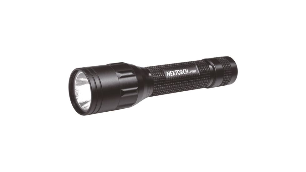 Nextorch P5B Flashlight White and Blue Light, Black 77523