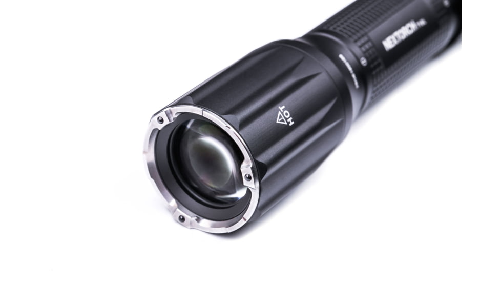 Nextorch T10L Super Long Distance LEP Flashlight, 800lm, 1,600m Throw, Black, T10L