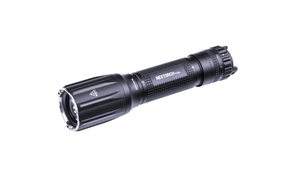 Nextorch T10L Super Long Distance LEP Flashlight, 800lm, 1,600m Throw, Black, T10L