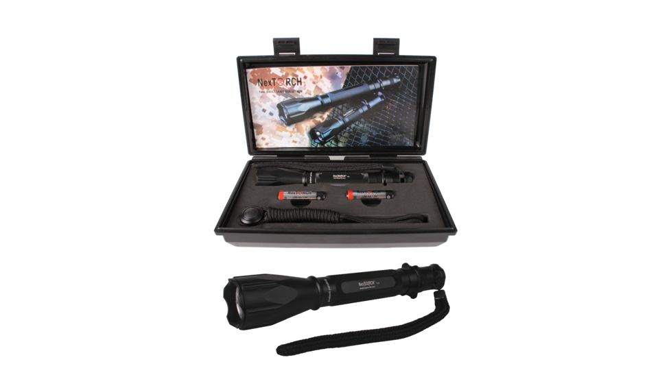 Nextorch TA2 120 Lu. Flashlight, 2 Switch, 2 x AA, Lanyard Included 74438