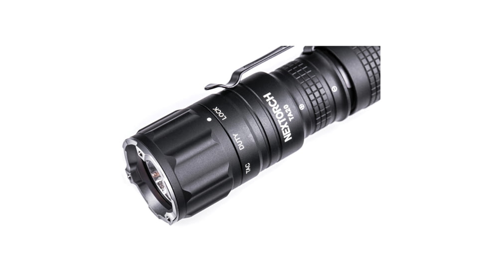 Nextorch TA20 LED Tactical Flashlight, Lithium Ion, WHITE, 1000 Lumen, Black, PS520118