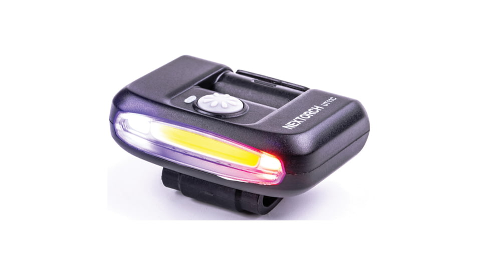 Nextorch UT11C LED Clip Light, Lithium Ion, White/Red/Blue, 170 Lumens, Black, PS520107