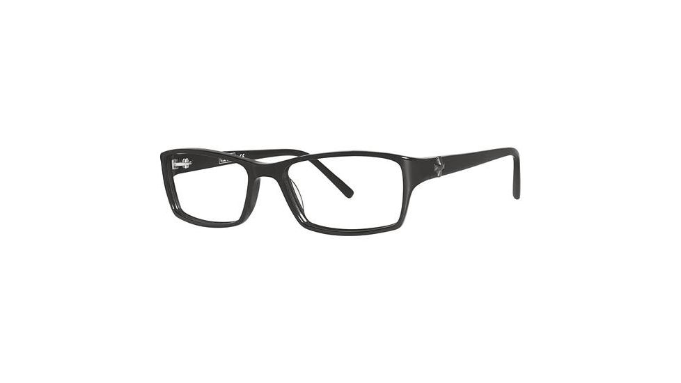 Nicole Miller Carmine Eyeglass Frames - Frame Black, Size 53/16mm NMCARMINE01